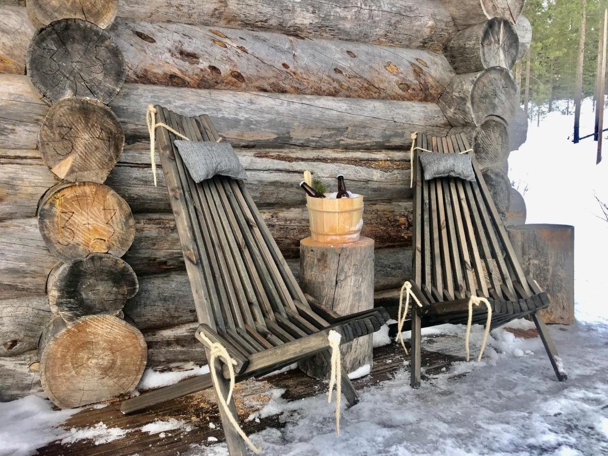 Cozy Log Cabin By Invisible Forest Lodge Rovaniemi Kültér fotó