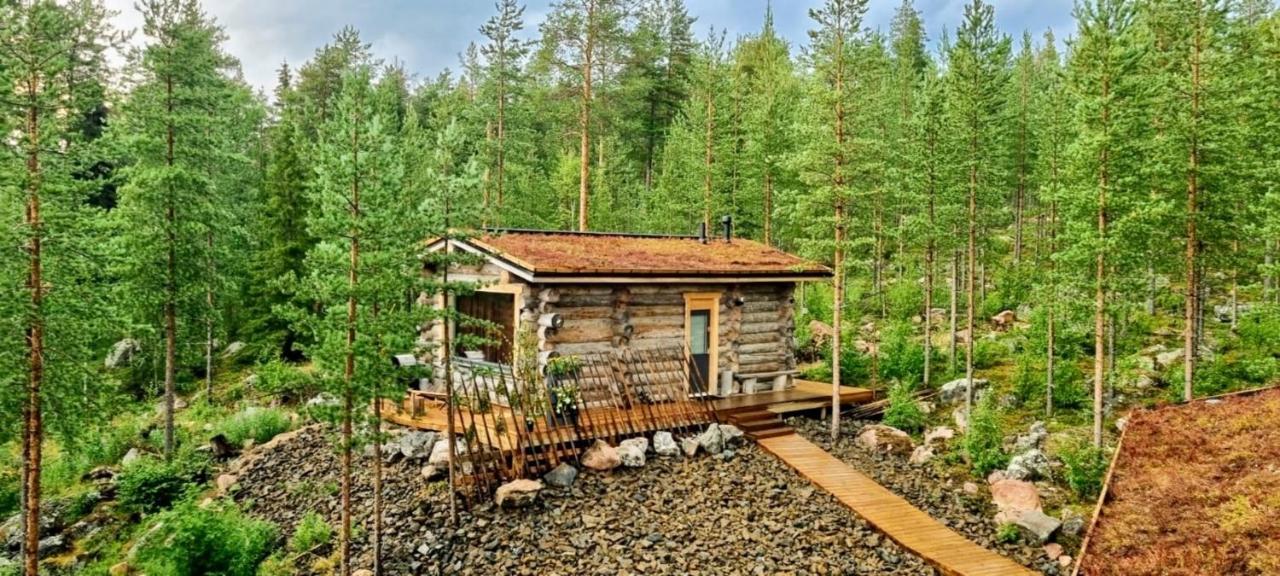 Cozy Log Cabin By Invisible Forest Lodge Rovaniemi Kültér fotó