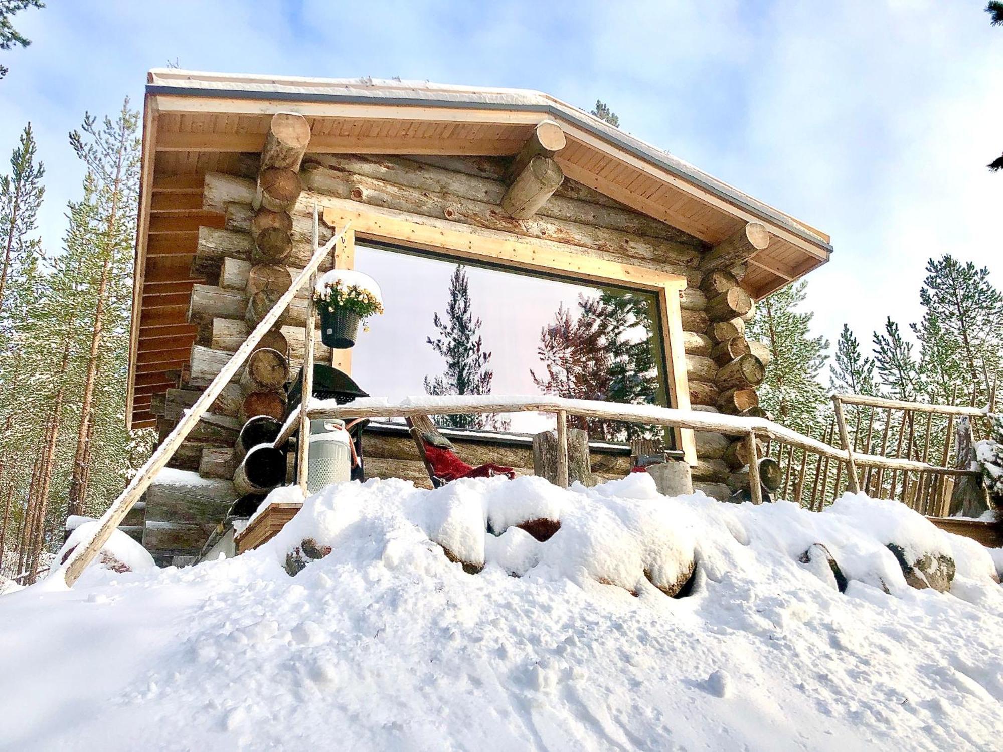 Cozy Log Cabin By Invisible Forest Lodge Rovaniemi Kültér fotó